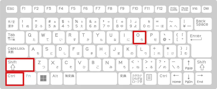 Google Chromeのブックマークマネージャーを開くショートカットキー「Ctrl + Shift + O」