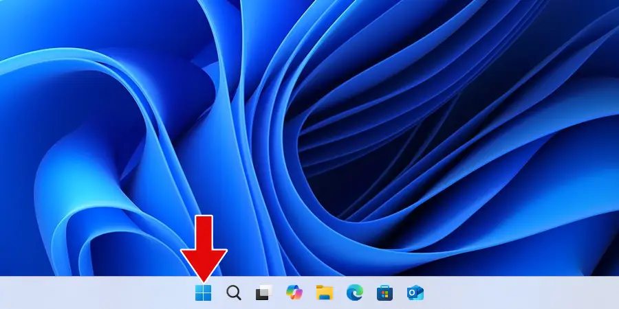 Windows11のスタートボタン